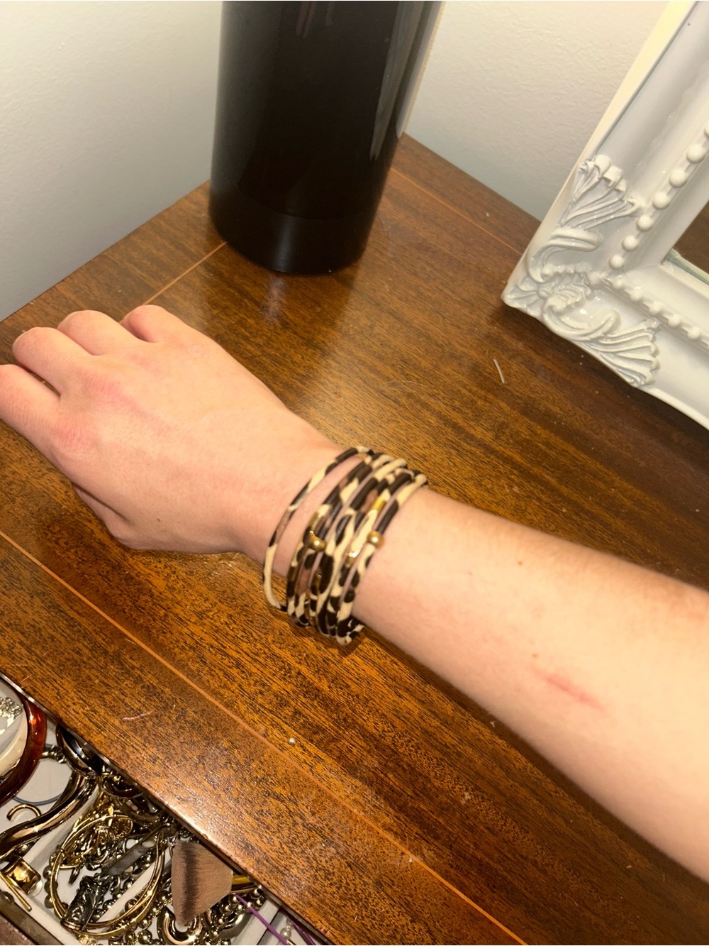 Leopard print bracelet - Picture 3 of 5